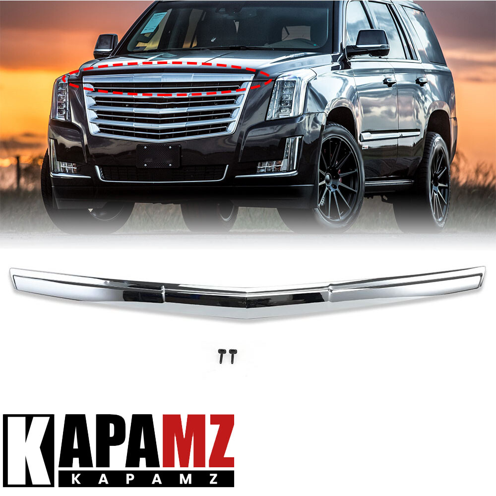 For 2015-2020 Cadillac Escalade ESV GM1235129 22956470 Hood Molding Trim Chrome