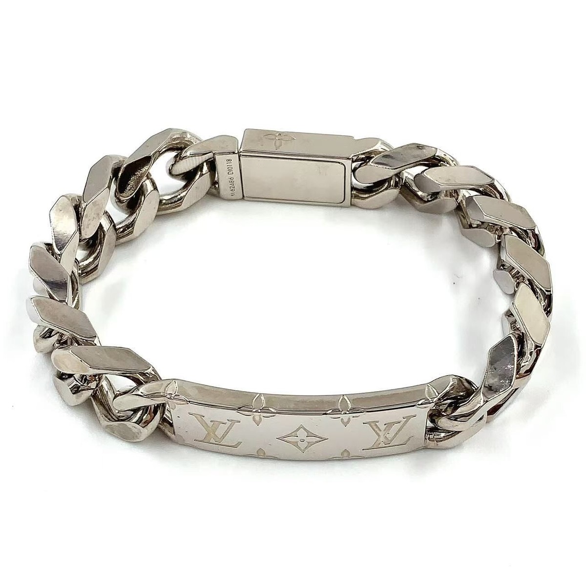 Louis Vuitton シルバーバングル LOUIS VUITTON（ルイ・ヴィトン） ジョンク モノグラム ブレスレット