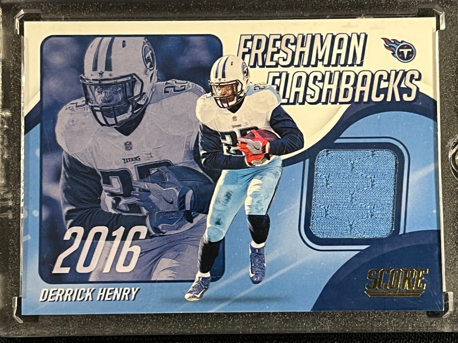 2021 Panini Score Patch Football Card Derrick Henry #FF10 Mint Range KB