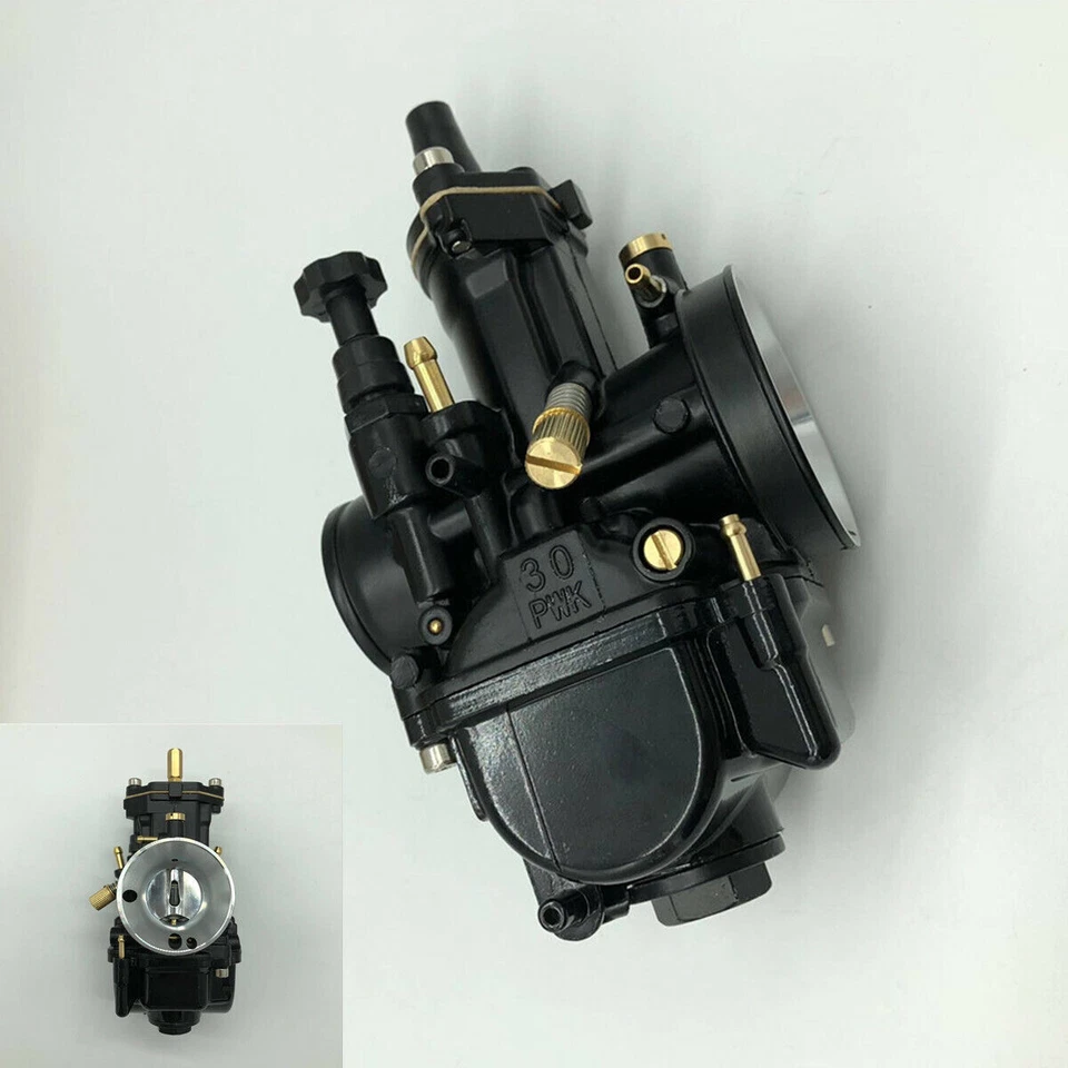 Durable Black Motorcycle 30mm Carburetor Part For OEM Replacement Carb - Image 2 of 4