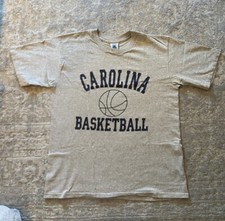 UNC Chapel Hill Basketball Vintage 1980s TShirt—Single Stitch—Made In USA—XL