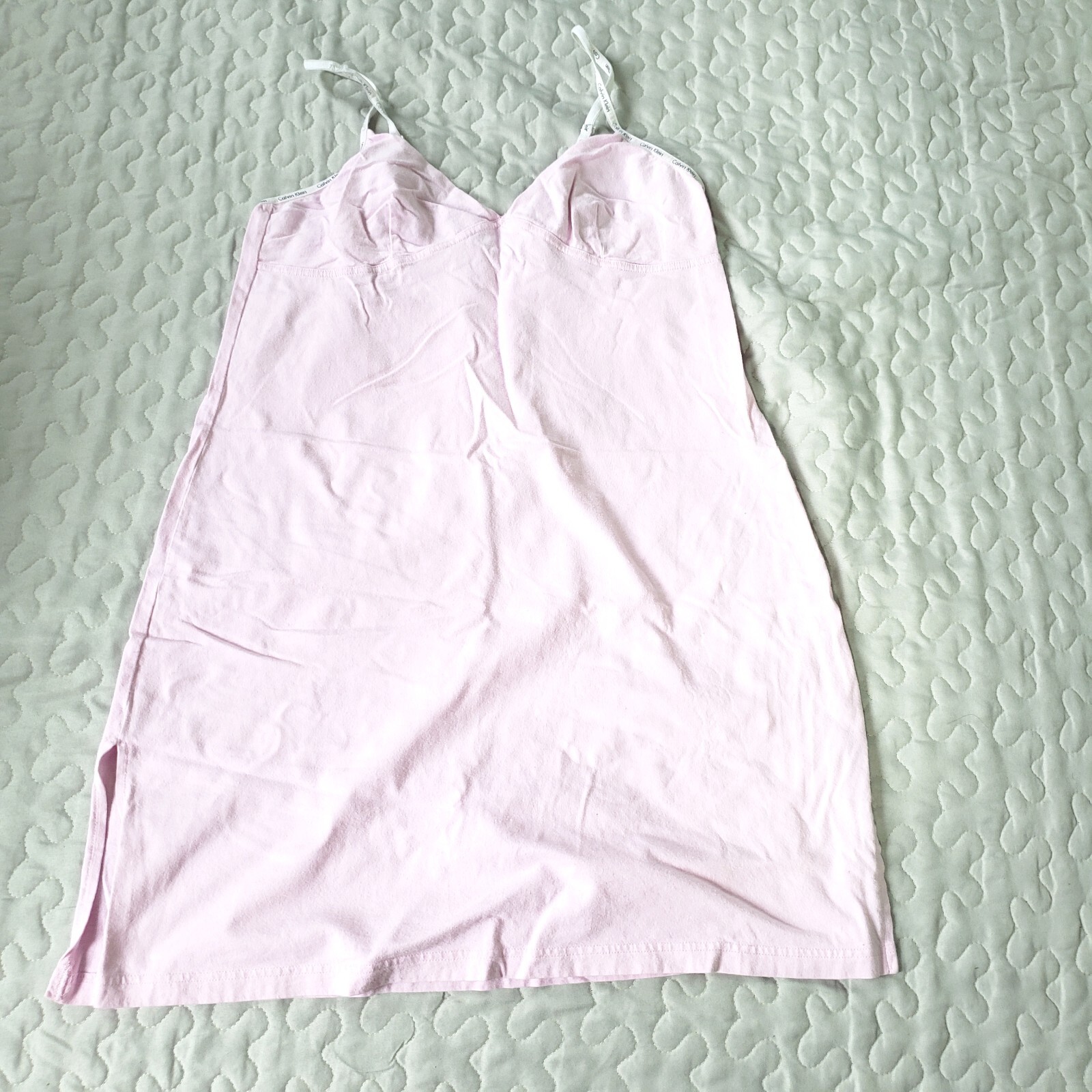 Calvin Klein Size M (810) Pink Camisole Tank Top Night Shirt 100
