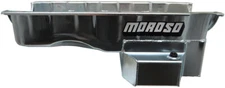Moroso 20421 OIL PAN, BBC GEN 5 & 6, GM A BODY, 8 IN. DEEP, ROAD RACE BAFFLED