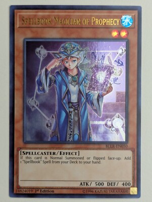 Der Magiebuch-Magier der Prophezeiung BLLR-EN050 American Ultra Rare EN NM YGO