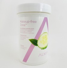 Almay Makeup-free Zone Eye Makeup Remover Pads, 120 pads Bonus Size New  Sealed