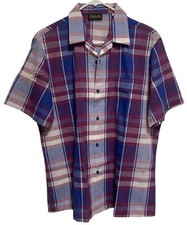 OLD STOCK 70  s Vtg TRIUMPH Of California Button Shirt Mens L Short Sleeve