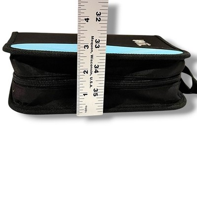 Nintendo Wii Black & Blue Game Disc Organizer Carrying Case C-4 | eBay