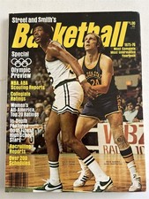 1975 76 STREET and SMITH's NBA ABA NCAA Basketball CELTICS Paul SILAS Rick BARRY