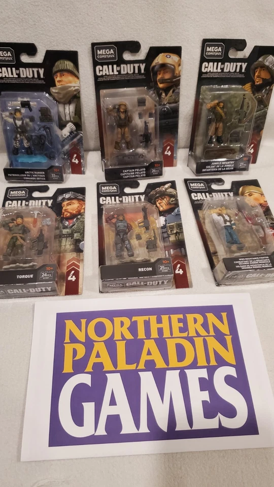 Mega Construx Call of Duty Series 3, 4, and 5 (with Bonus Series 2 Figure) - Image 3 of 4