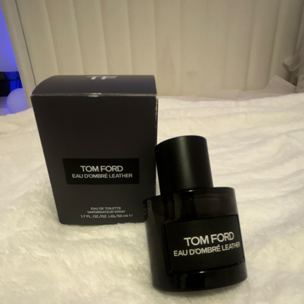 Tom Ford Men's Eau D'Ombre Leather EDT Spray 1.7 oz Fragrances