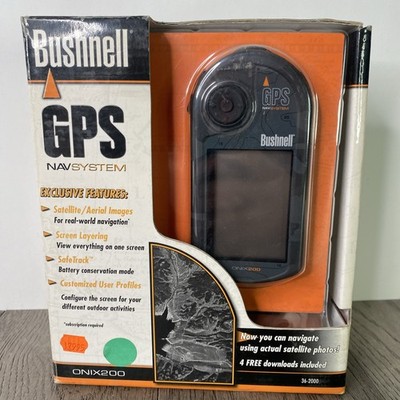 Bushnell GPS Onix 200 Handheld GPS Navigation - NEW Open Box - Outdoor Sports
