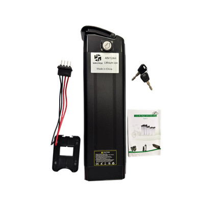 48V 12Ah EBIKE Battery Lithium Li-ion Electric Bicycle Bottom Discharge With BMS