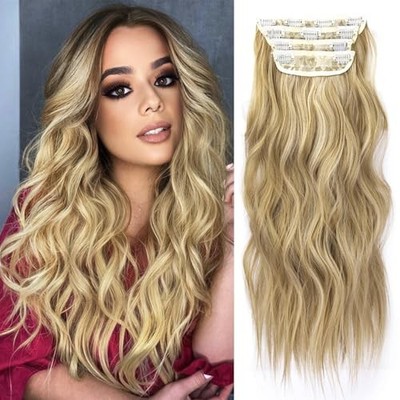 Straight Clip in Hair Extensions Clip ins - Soft and Thick