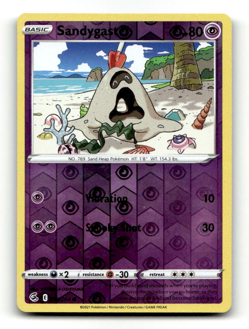 Sandygast 125/264 Fusion Strike Reverse Holo Common LP