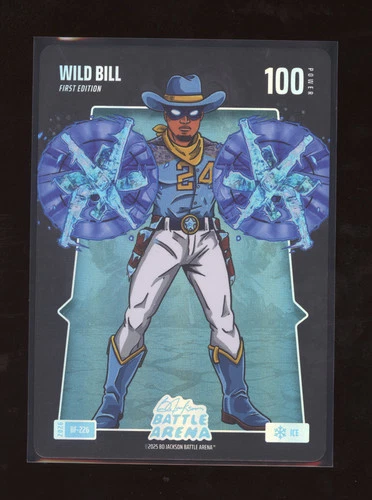 2026 Bo Jackson Battle Arena- WILD BILL-WILLIAM CONTRERAS-Battlefoil Ice #BF-226