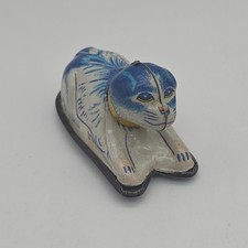 Tin Litho Toy Friction Rolling Dog