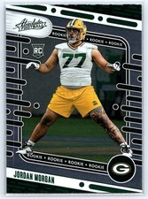 2024 Panini Absolute Green #125 Jordan Morgan - Green Bay Packers