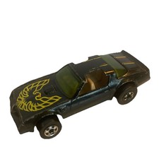 Vintage RARE Black 1977 Pontiac Trans Am Hot Bird Hot Wheels Mattel Car