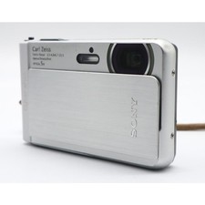 SONY Cyber-shot DSC-TX30 Digital Camera 18.2MP CMOS Vintage Silver Test Working