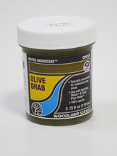 Woodland Scenics 4534 Water Undercoat Olive Drab