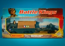 Matchbox Battle Kings K-116 A3 Artillery Truck  Feild Gun / MIB / Unpunched Box