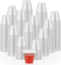 1000 Count 1 Oz Disposable Medicine Cups, 1 Oz Plastic Med Cups for Mixed Pills,