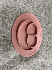ezpz mini mat silicone set of two one pink and one grey