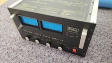McIntosh MC2500 Black Power Amplifier Tased Japan 100V + NTI-200 Converter Set