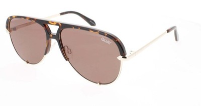QUAY Unisex High Key Mini Remixed TORT / BRNRX Sunglasses