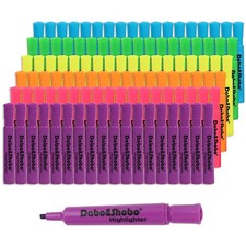 Highlighters 108 Pack, Tank Style Highlighters Assorted Fluorescent Colors, 6...