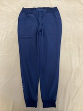 Heartsoul Scrub Pants Medium Womens Navy Blue Joggers Active Nurse