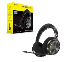 Corsair Virtuoso MAX Wireless Gaming Headset Dolby Atmos, ANC, Carbon