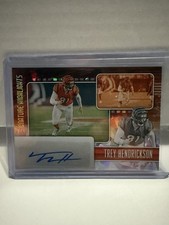 2022 Panini Donruss Trey Hendrickson Signature Highlights Auto #SH59 Bengals