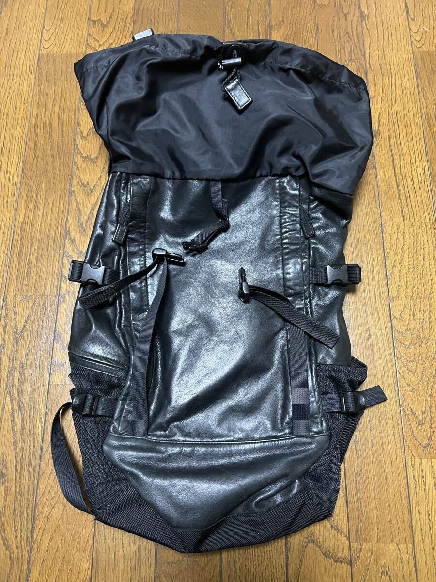 porter backpack progress leather black Backpack L… - image 4