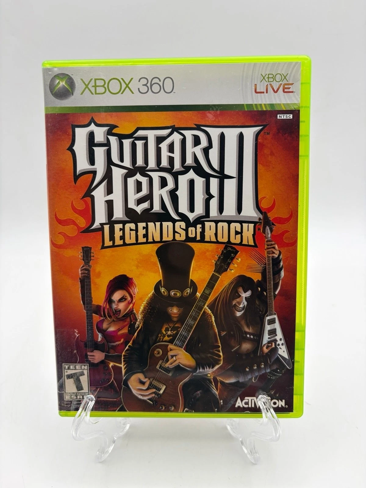 Guitar Hero III Legends of Rock Xbox 360 Complete with Manual Activision CIB