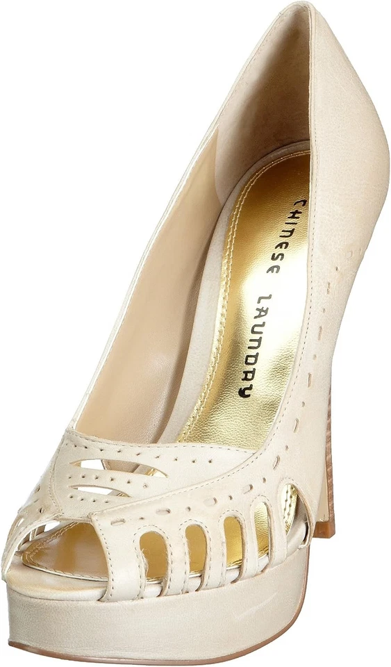 Chinese Laundry HOT Cakes Damen Pumps, Elfenbein (Jute), EU 39.5 - Bild 1 von 4
