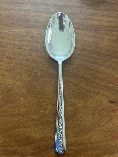 Vintage Towle Sterling Silver Rambler Rose Spoon 1937 Spoon 6” 26.8g