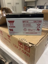 Yuasa NP Series Valve Regulated Lead-Acid Battery SLA 12V 7.0Ah NP7-12