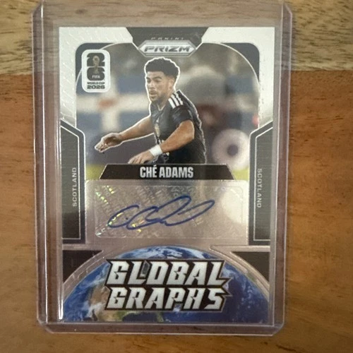 Che Adams 2026 Panini Prizm Fifa World Cup Global Graphs Auto #GG-CA