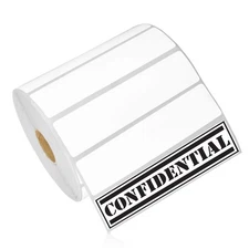OfficeSmartLabels – 4" x 1" Direct Thermal Labels - Compatible with Zebra & R...