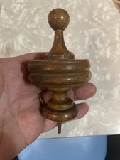 Nice Old Antique FINIAL WALNUT-TURNED /BED OAK SMALL FINIAL! GREAT CONDITION