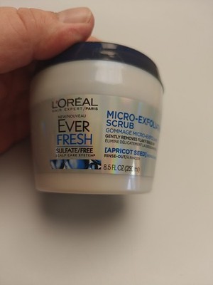 L'Oreal Paris Ever Fresh Micro-Exfoliating Scrub Sulfate Free - 8.5 fl. oz. New