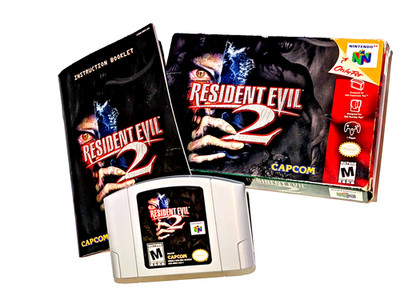  ️Resident Evil 2 (1999) N64 - Box, Manual (Nintendo 64)   Complete CIB