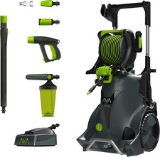 AVA Master 2.0 P70 Pressure Washer, incl Patio Cleaner, High Power Jet Washer