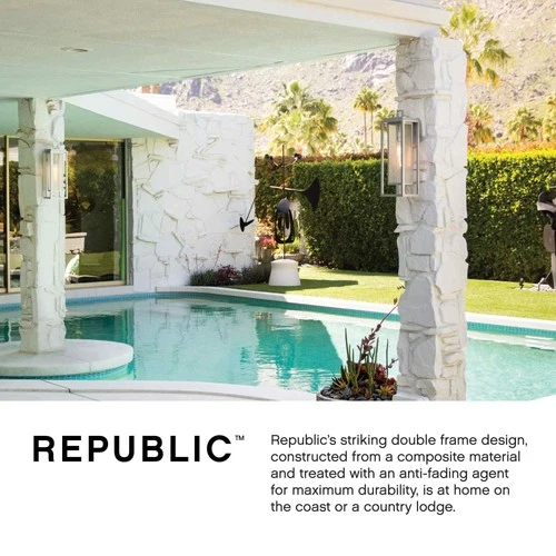 Hinkley Lighting 1000 Republic 1 Light 12" Tall Coastal Elements - Nickel - Picture 2 of 9