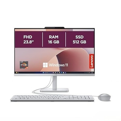 Lenovo A105 24 F0JS002AGE All-in-One PC Ryzen 5 40 16GB 512GB SSD OVP