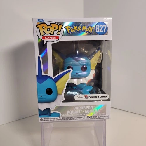 Funko PoP! Pokémon Vaporeon #627 Pokemon Center Exc Vinyl Figure