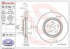 Disque de frein Lexus RX