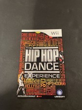 hip hop dance experience wii Manual only