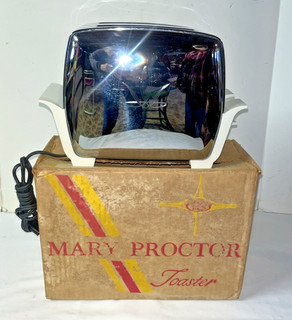 🍊Vintage 1960s SCM Proctor Silex 2 Slice Chrome Toaster | Model P21121 A 1